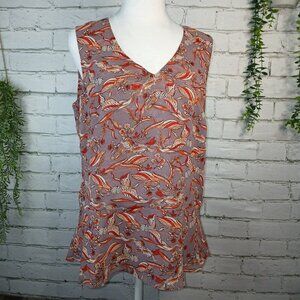 WOMENS CABI "GOOD LUCK" SLEEVELESS BLOUSE, SIZE S  NWOT